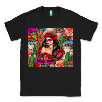 Black mexico girl serape Classic Tee - Zillion Design Studio