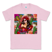 Bubblegum Pink mexico girl serape Classic Tee - Zillion Design Studio