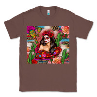 Chestnut mexico girl serape Classic Tee - Zillion Design Studio