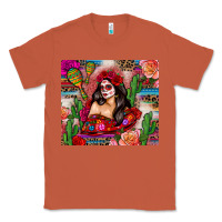 Copper mexico girl serape Classic Tee - Zillion Design Studio