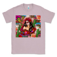 Lilac mexico girl serape Classic Tee - Zillion Design Studio