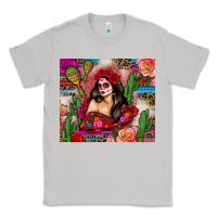 Moon Dust mexico girl serape Classic Tee - Zillion Design Studio