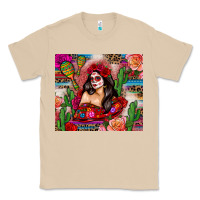 Mushroom mexico girl serape Classic Tee - Zillion Design Studio
