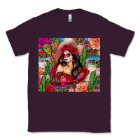 Plum mexico girl serape Classic Tee - Zillion Design Studio