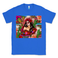 True Royal mexico girl serape Classic Tee - Zillion Design Studio