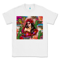 White mexico girl serape Classic Tee - Zillion Design Studio