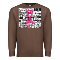 Chestnut breast cancer nobody fights alone Premium Sweatshirt - JahusDesignShop