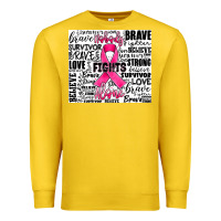 Lemon breast cancer nobody fights alone Premium Sweatshirt - JahusDesignShop