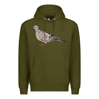 Army Green American Dove Premium Hoodie - LillyAllenDesigns