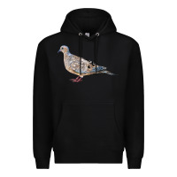 Black American Dove Premium Hoodie - LillyAllenDesigns