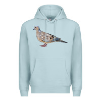 Blue Mist American Dove Premium Hoodie - LillyAllenDesigns