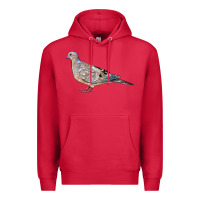 Cardinal American Dove Premium Hoodie - LillyAllenDesigns