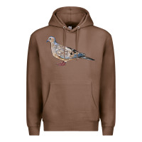 Chestnut American Dove Premium Hoodie - LillyAllenDesigns