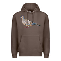 Coffee American Dove Premium Hoodie - LillyAllenDesigns
