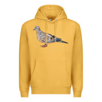 Mustard American Dove Premium Hoodie - LillyAllenDesigns