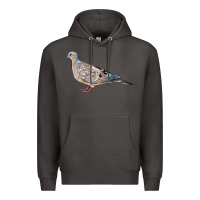 Smoke American Dove Premium Hoodie - LillyAllenDesigns