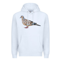White American Dove Premium Hoodie - LillyAllenDesigns