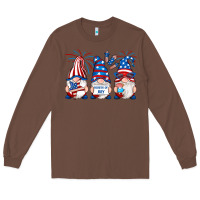 Chestnut fourth of july gnomes Long Sleeve Tee - RanaPortraitStore
