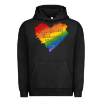 Pigment Black kindness equality peace love inclusion diversity h Urban Hoodie - MaliasSmallBusiness