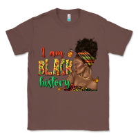 Chestnut i am black history afro black woman juneteenth Classic Tee - texasbilliewilder
