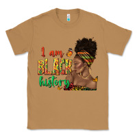 Toasted Coconut i am black history afro black woman juneteenth Classic Tee - texasbilliewilder