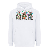 White western bunny gnome Heavyweight Hoodie - RacoonDesign