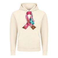 Vintage Artic cancer ribbon and boxing gloves Vintage Hoodie - AdoDesignShop