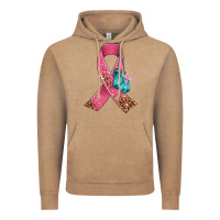 Vintage Coffee cancer ribbon and boxing gloves Vintage Hoodie - AdoDesignShop