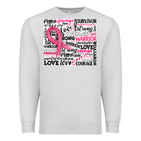 Dove Grey breast cancer ribbon Premium Sweatshirt - JahusDesignShop