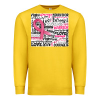 Lemon breast cancer ribbon Premium Sweatshirt - JahusDesignShop