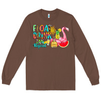 Chestnut float drink tan repeat Long Sleeve Tee - RanaPortraitStore