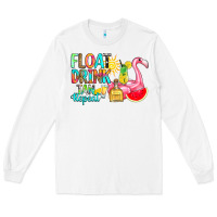 White float drink tan repeat Long Sleeve Tee - RanaPortraitStore