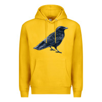 Lemon American Crow Premium Hoodie - LillyAllenDesigns