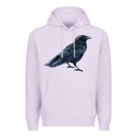 Lilac American Crow Premium Hoodie - LillyAllenDesigns