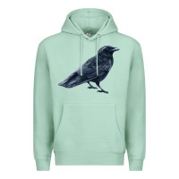 Seafoam American Crow Premium Hoodie - LillyAllenDesigns