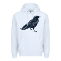 White American Crow Premium Hoodie - LillyAllenDesigns