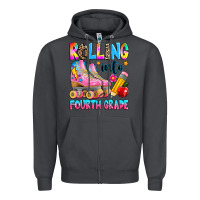 Smoke rolling into fourth grade Zipper Hoodie - texasbilliewilder