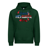 Forest Green happy memorial day Urban Hoodie - MaliasSmallBusiness