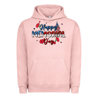 Pigment Salmon happy memorial day Urban Hoodie - MaliasSmallBusiness