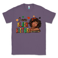 Lavender i am black history afro girl Classic Tee - texasbilliewilder
