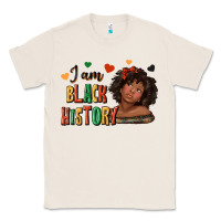 Natural i am black history afro girl Classic Tee - texasbilliewilder