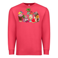 Cardinal summer coffee cups Premium Sweatshirt - AdoDesignShop