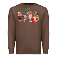 Chestnut summer coffee cups Premium Sweatshirt - AdoDesignShop
