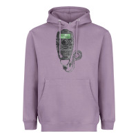 Lavender baseball counter and stopwatch fa element Heavyweight Hoodie - FaDigitalArtStudio