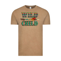 Vintage Coffee wild chıld serape sunflower and gemstone with arrow Vintage Tee - Artiststas