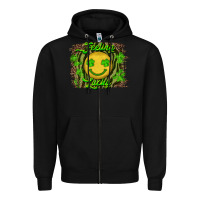 Black feeling lucky Zipper Hoodie - RanaPortraitStore