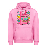Fuchsia Pink time for that retail therapy Urban Hoodie - MaliasSmallBusiness