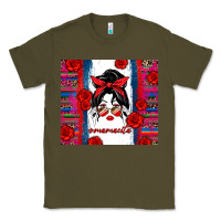 Army Green mamacita serape Classic Tee - Zillion Design Studio