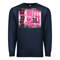 Navy breast cancer Premium Sweatshirt - JahusDesignShop