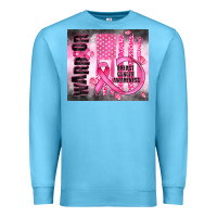 Ocean Blue breast cancer Premium Sweatshirt - JahusDesignShop